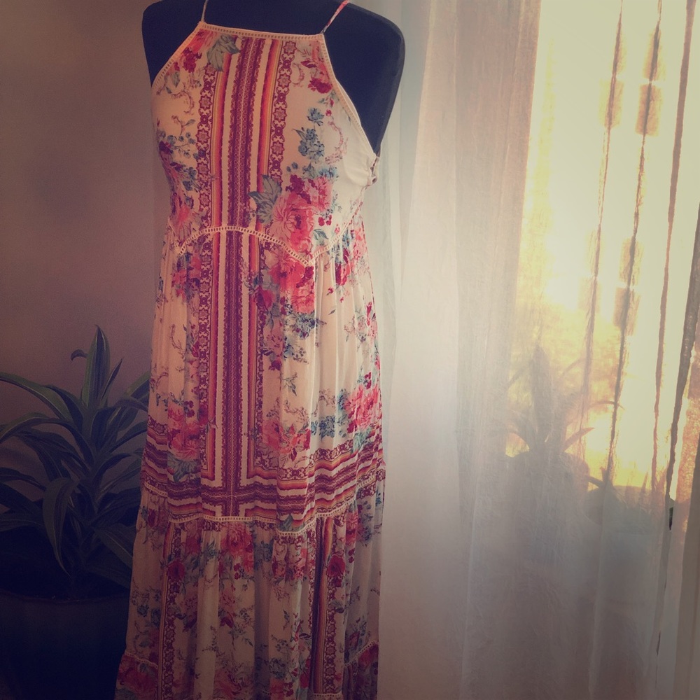 NWT Maxi floral dress